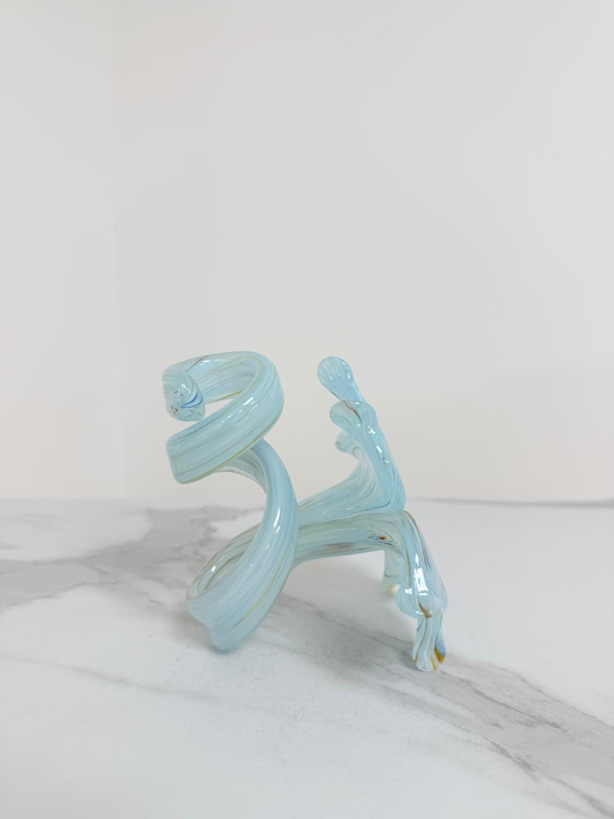 Murano Glass Flower Candle Holder | Certified Murano Glass | Made in Italy | Handmade | Collection 6 Petali