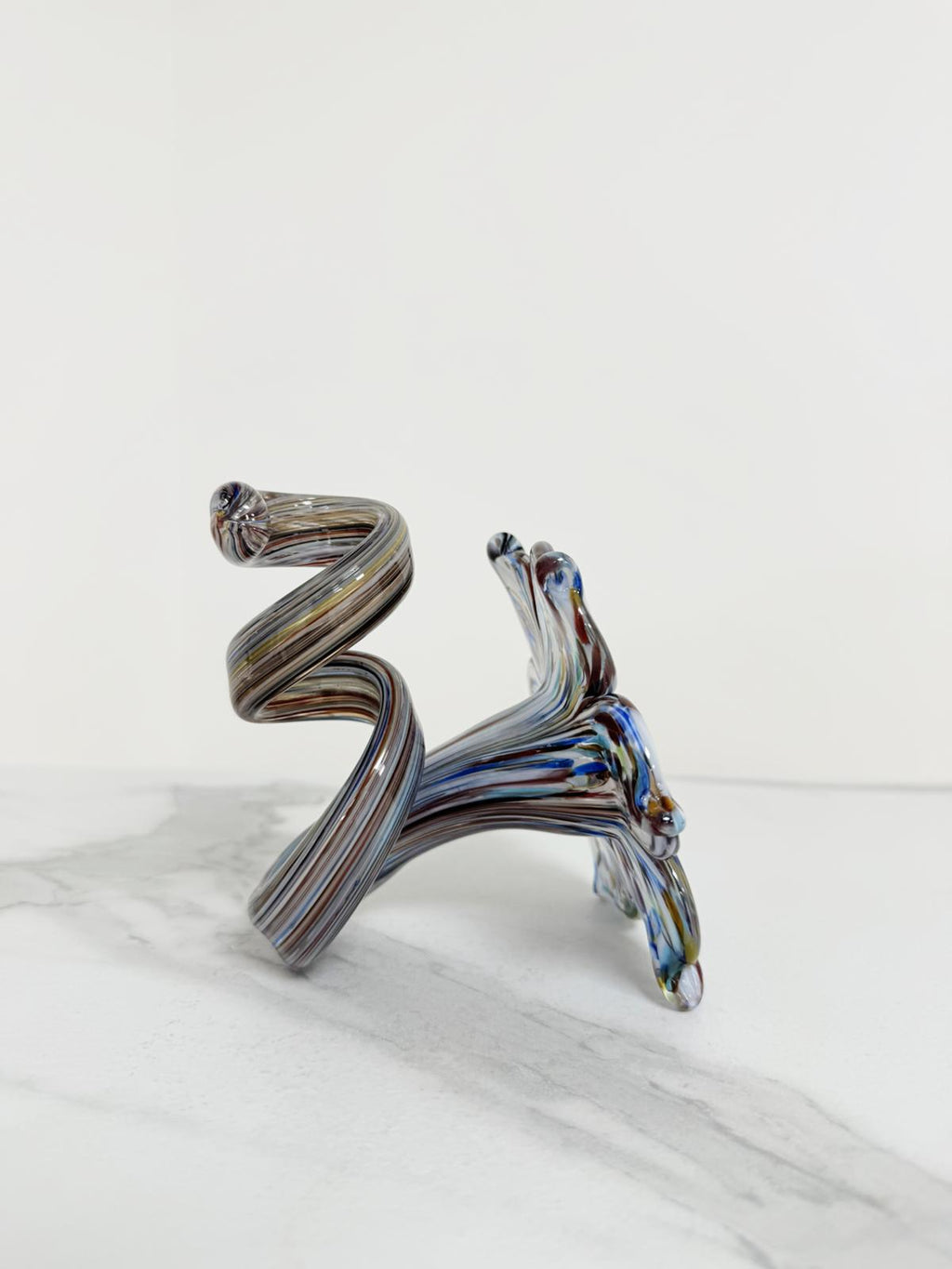 Murano Glass Flower Candle Holder | Certified Murano Glass | Made in Italy | Handmade | Collection 6 Petali