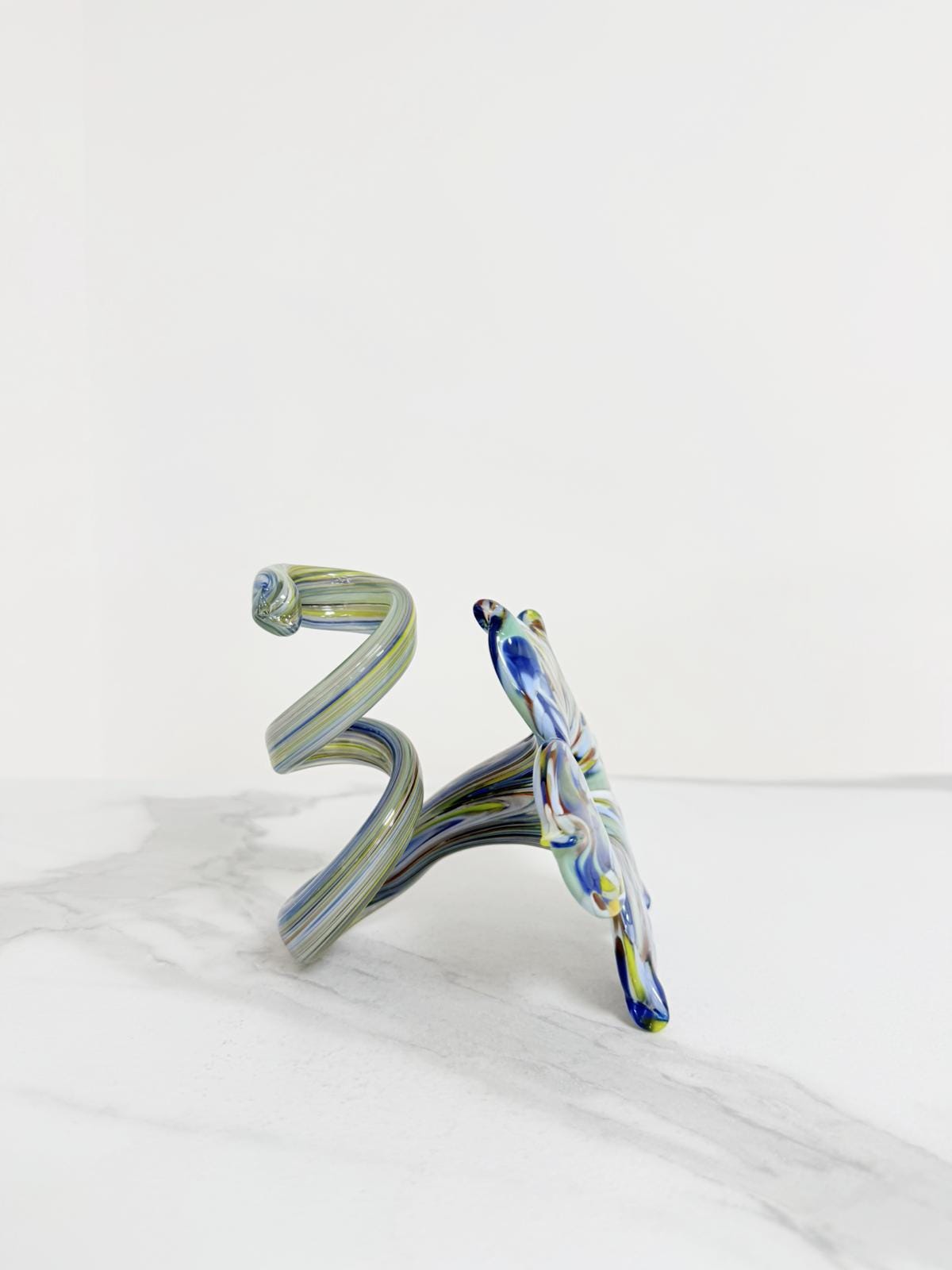 Murano Glass Flower Candle Holder | Certified Murano Glass | Made in Italy | Handmade | Collection 6 Petali