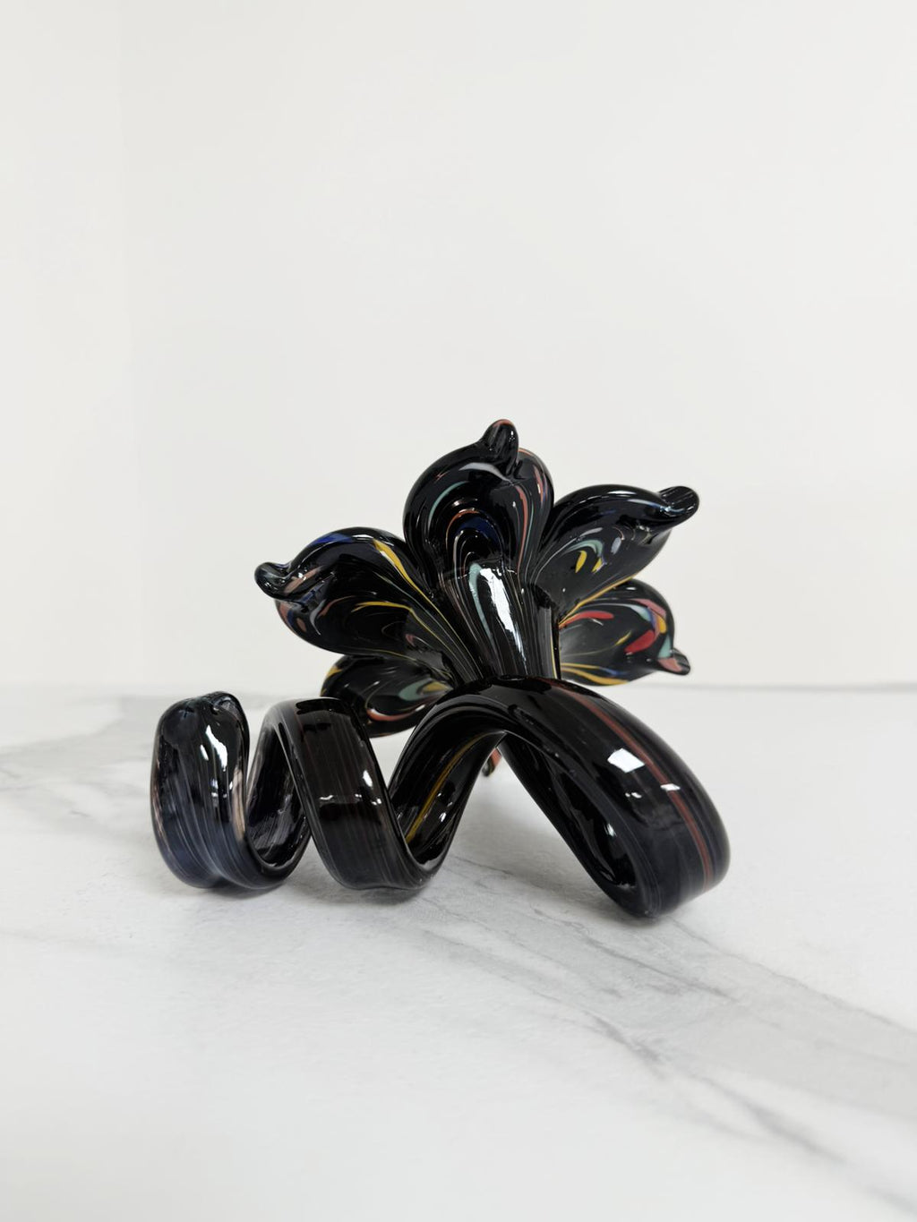 Murano Glass Flower Candle Holder | Certified Murano Glass | Made in Italy | Handmade | Collection 6 Petali