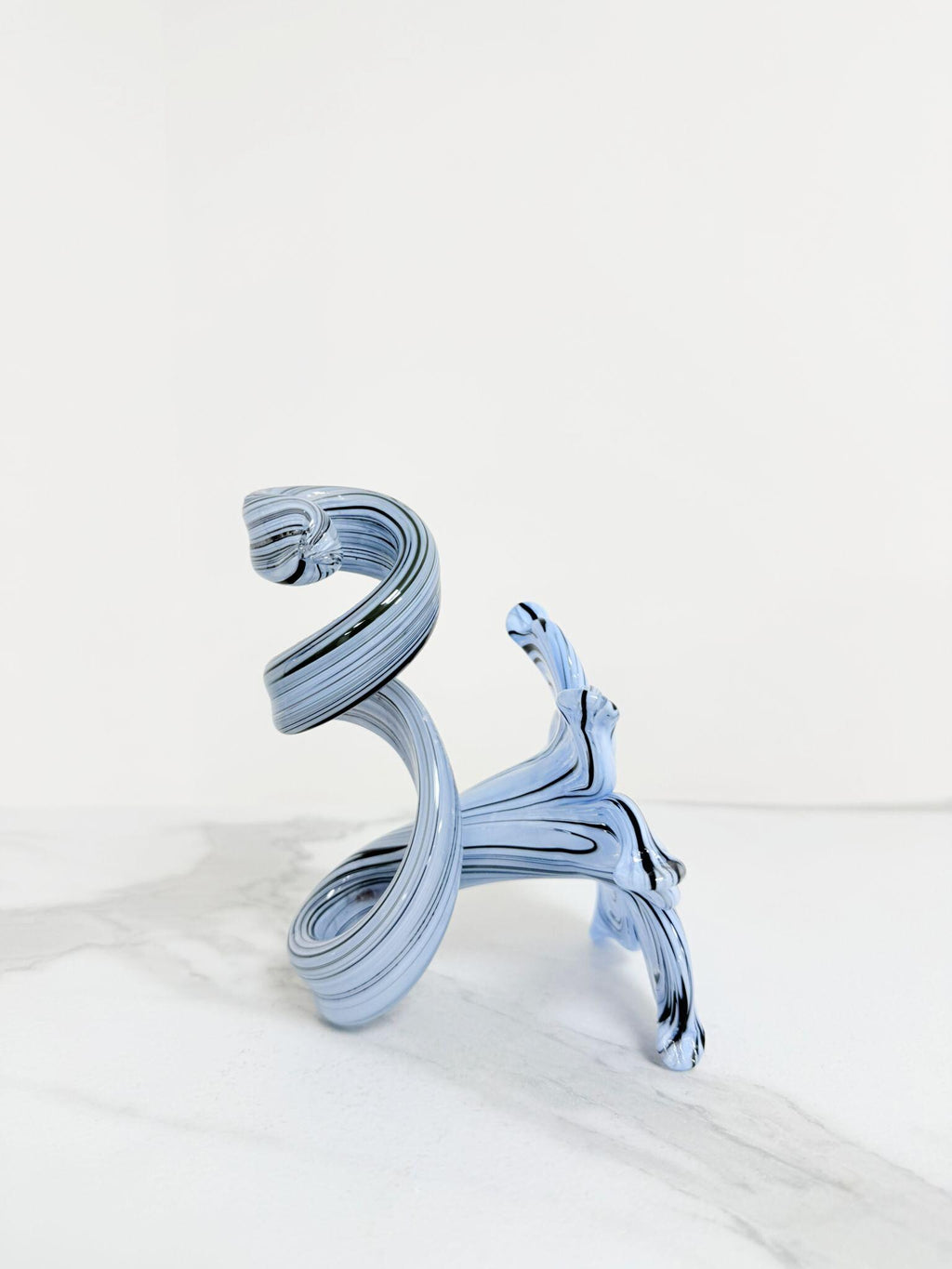 Murano Glass Flower Candle Holder | Certified Murano Glass | Made in Italy | Handmade | Collection 6 Petali