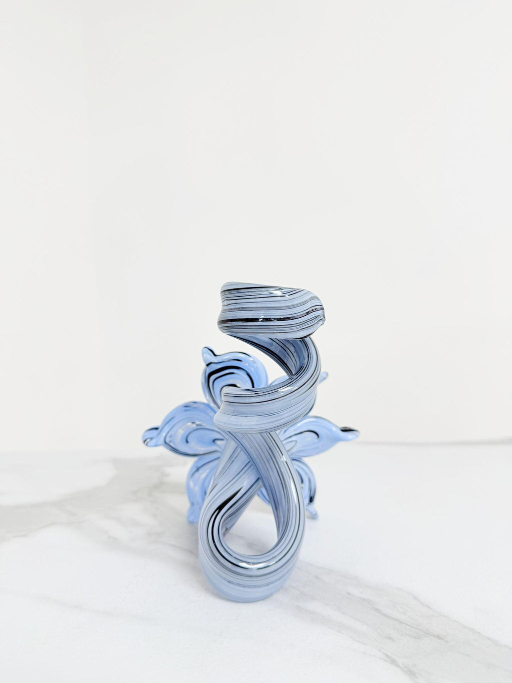 Murano Glass Flower Candle Holder | Certified Murano Glass | Made in Italy | Handmade | Collection 6 Petali