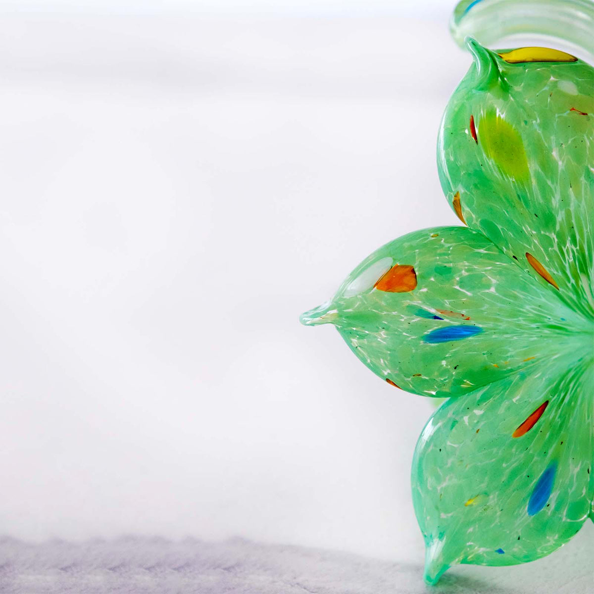 Murano Glass Flower Candle Holder | Certified Murano Glass | Made in Italy | Handmade | Collection 6 Petali