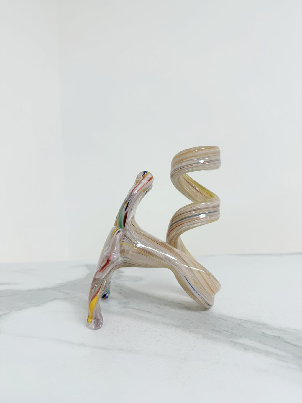 Murano Glass Flower Candle Holder | Certified Murano Glass | Made in Italy | Handmade | Collection 6 Petali