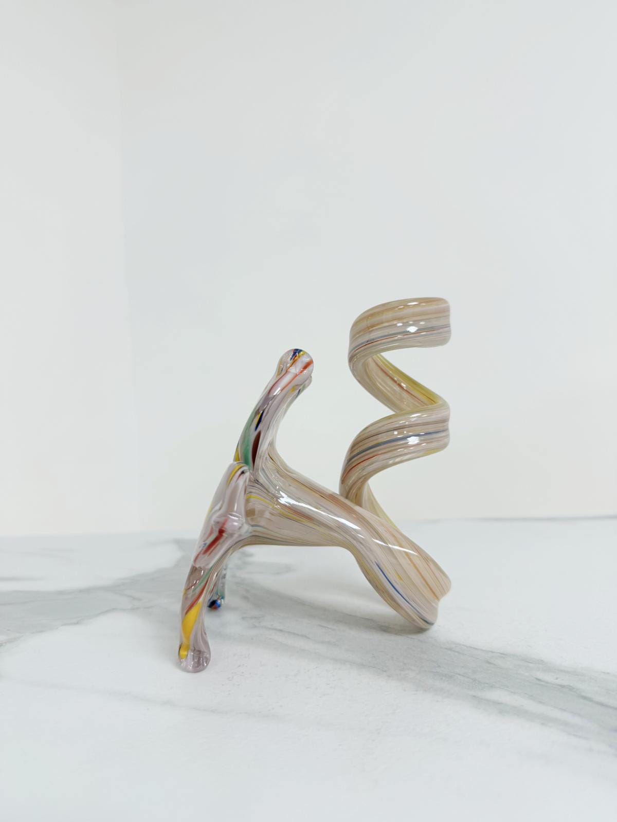 Murano Glass Flower Candle Holder | Certified Murano Glass | Made in Italy | Handmade | Collection 6 Petali