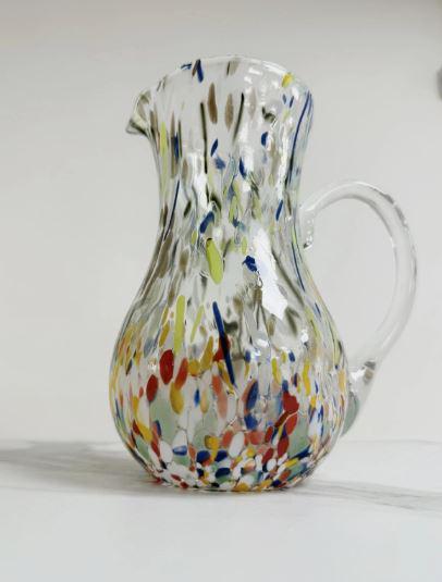 MurArt Brocca in Vetro di Murano Collezione Decoro MG B12 ml 1000 Altezza 20 cm