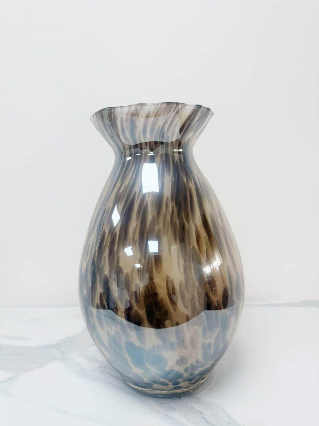 Murano Glass Vase | Certified Murano Glass | Made in Italy | Decorative Vase | Collection Vesuvio