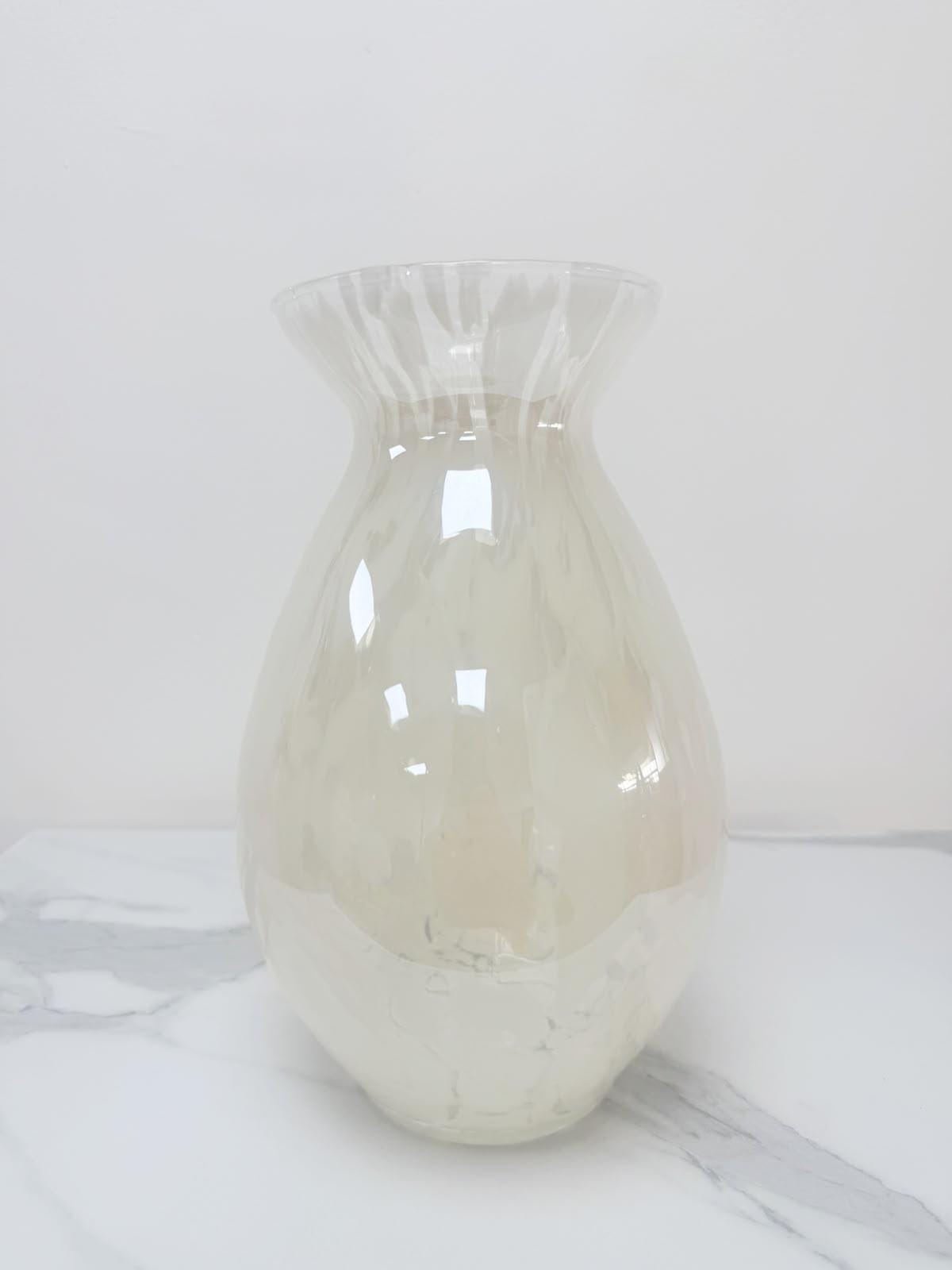 Murano Glass Vase | Certified Murano Glass | Made in Italy | Decorative Vase | Collection Vesuvio
