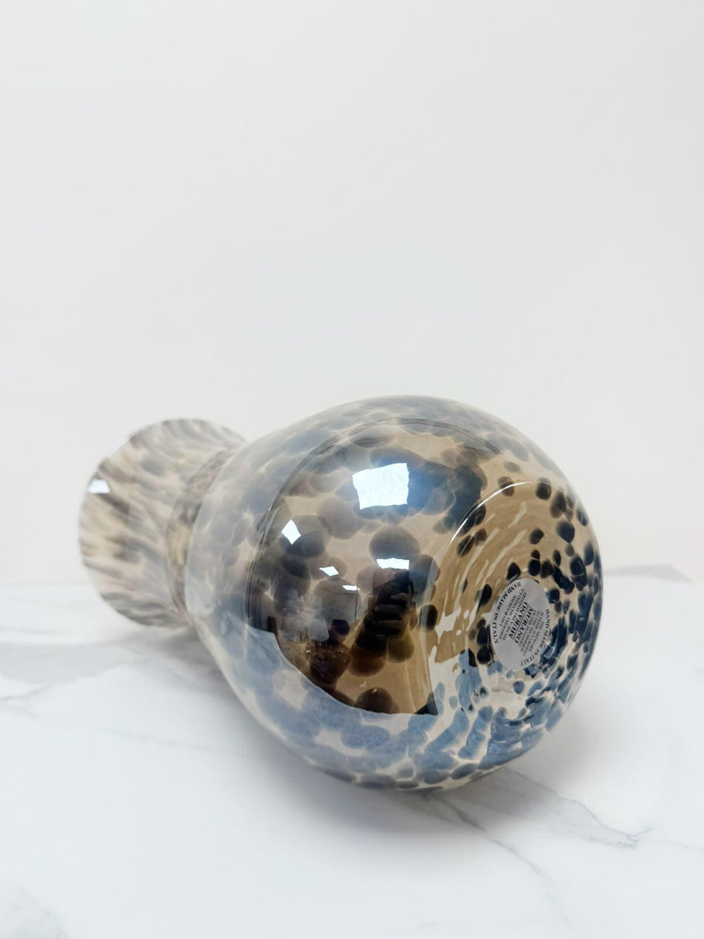 Murano Glass Vase | Certified Murano Glass | Made in Italy | Decorative Vase | Collection Vulcano