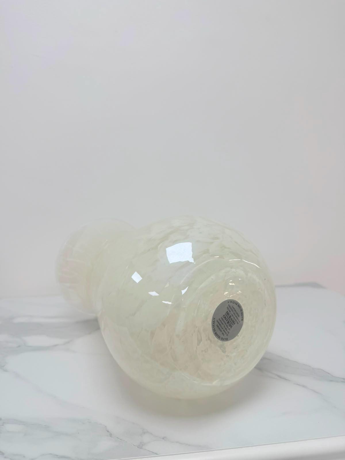 Murano Glass Vase | Certified Murano Glass | Made in Italy | Decorative Vase | Collection Vulcano