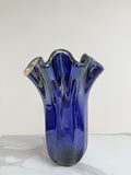 Murano Glass Vase | Certified Murano Glass | Made in Italy | Decorative Vase | Collection Pasta di Vetro Blu