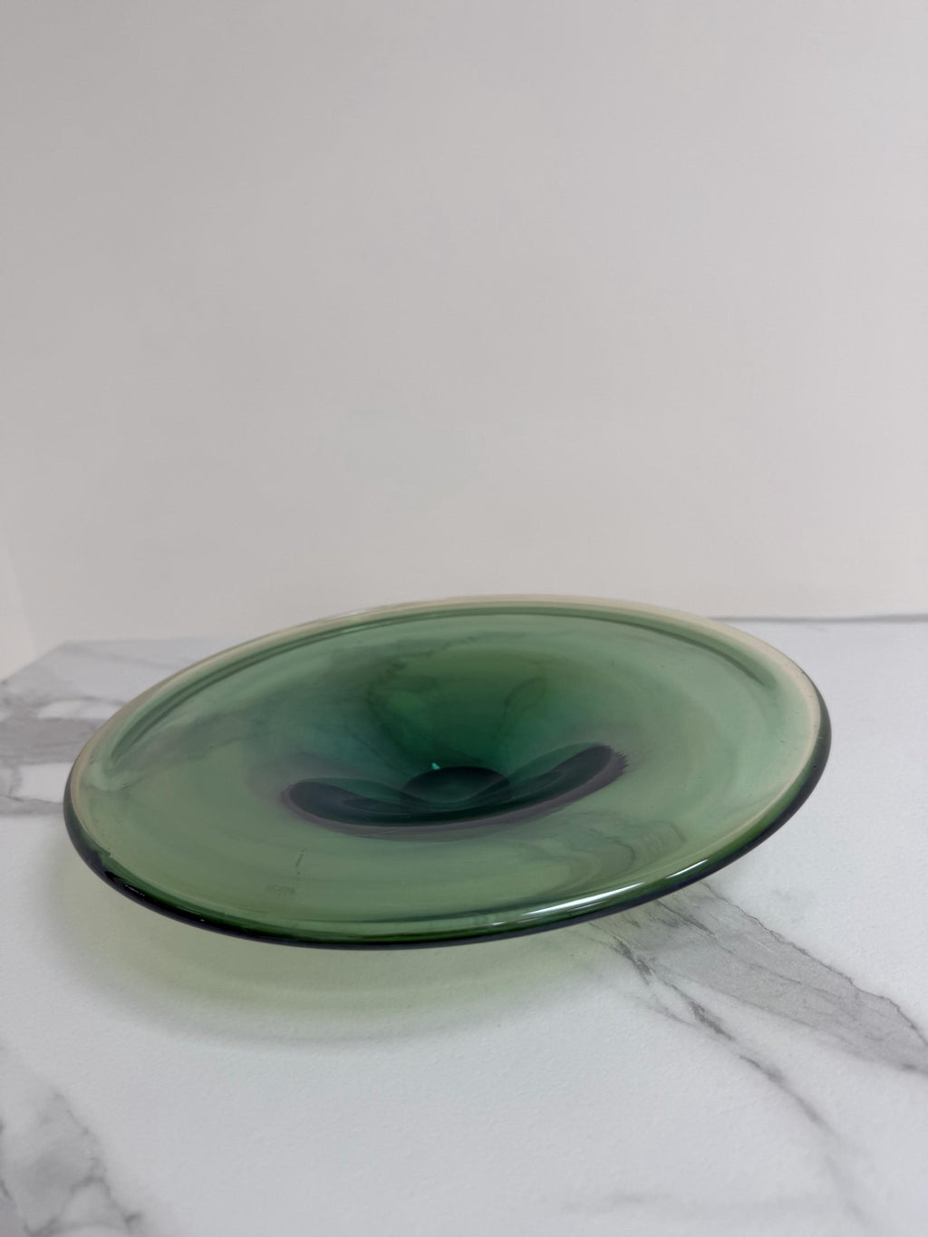 Murano Glass Centerpiece | Certified Murano Glass | Made in Italy | Table Decoration | Collection Pasta di Vetro Verde