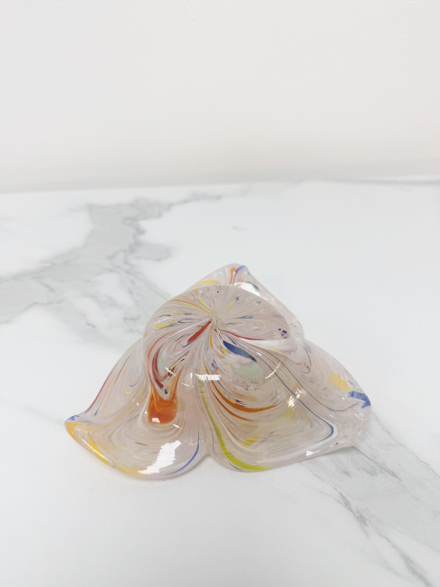 Murano Glass Ashtray | Certified Murano Glass | Made in Italy | Decorative Ashtray | Grande