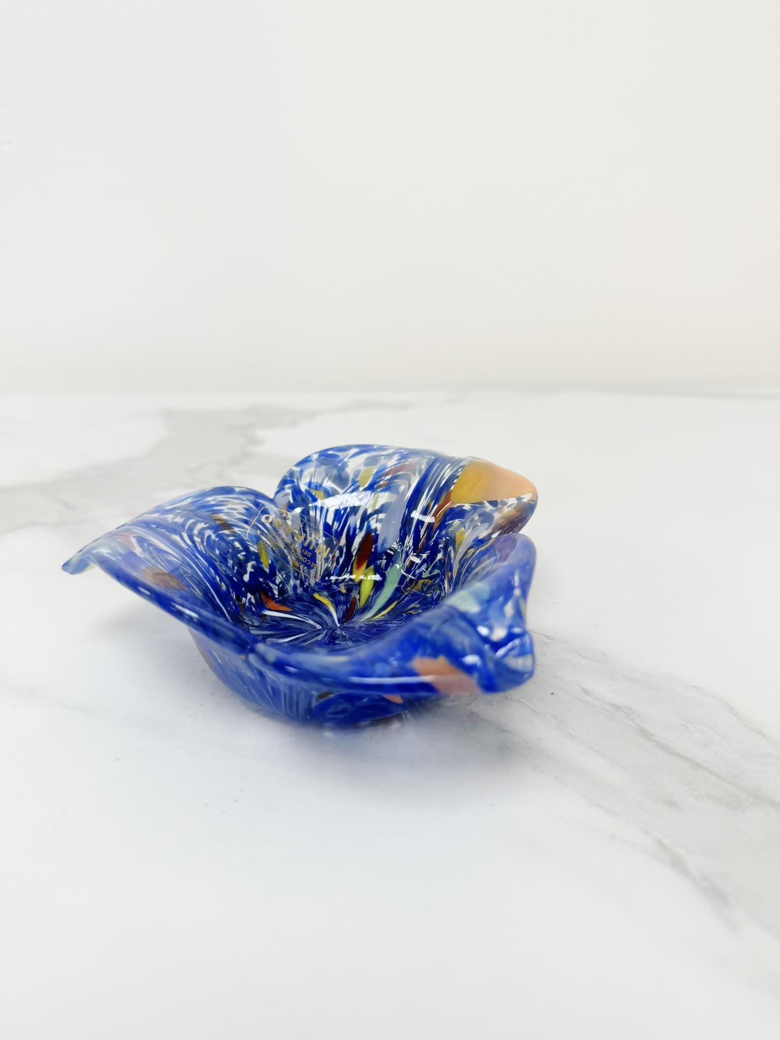 Murano Glass Ashtray | Certified Murano Glass | Made in Italy | Decorative Ashtray | Piccolo