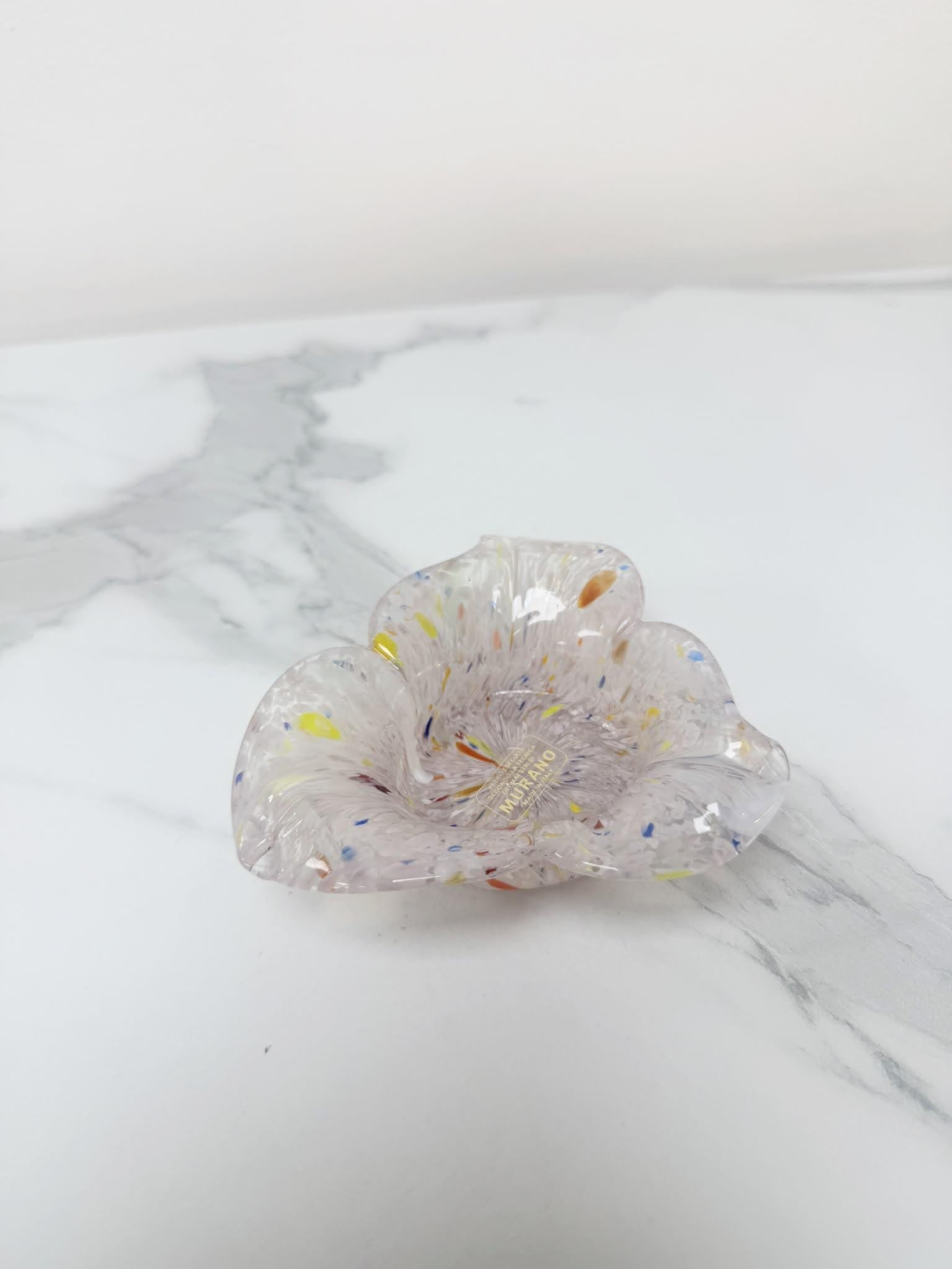 Murano Glass Ashtray | Certified Murano Glass | Made in Italy | Decorative Ashtray | Piccolo