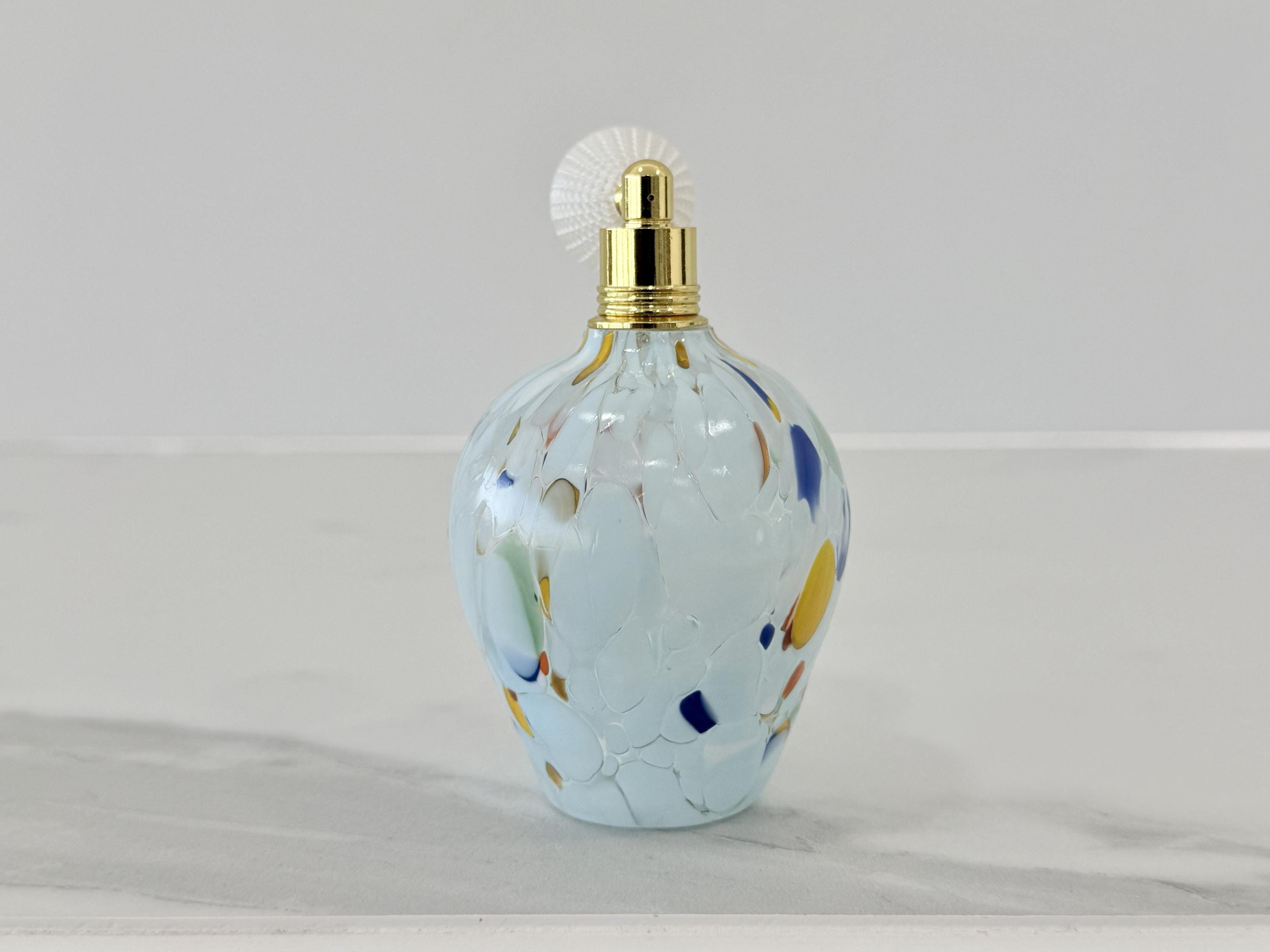 Murano Perfume Bottle | Certified Murano Glass | Made in Italy | Spray Atomizer | Collection Botticella