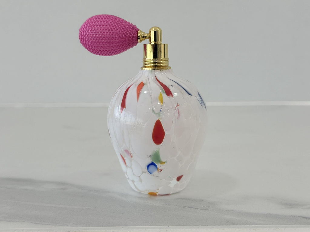Murano Perfume Bottle | Certified Murano Glass | Made in Italy | Spray Atomizer | Collection Botticella