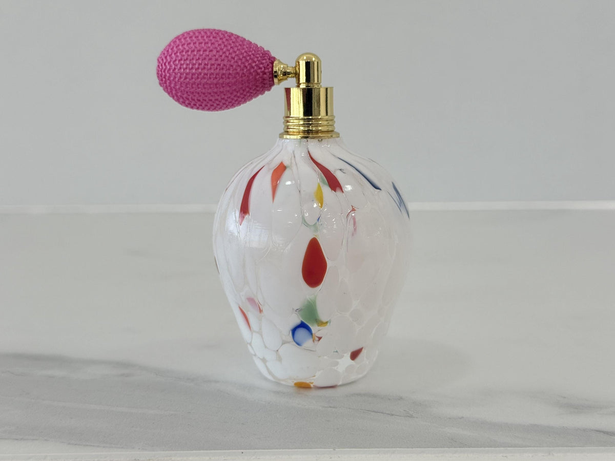 Murano Perfume Bottle | Certified Murano Glass | Made in Italy | Spray Atomizer | Collection Botticella