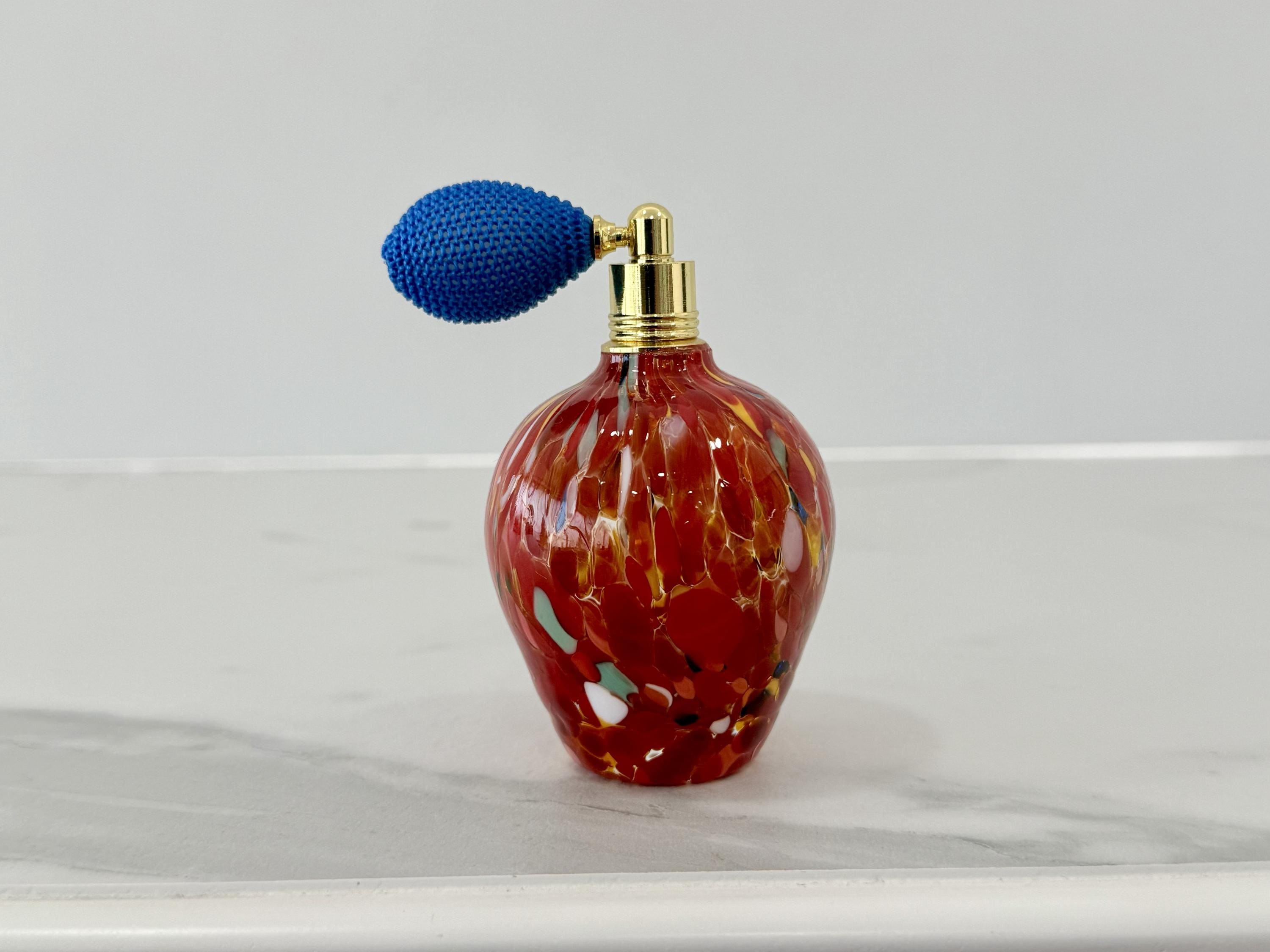 Murano Perfume Bottle | Certified Murano Glass | Made in Italy | Spray Atomizer | Collection Botticella