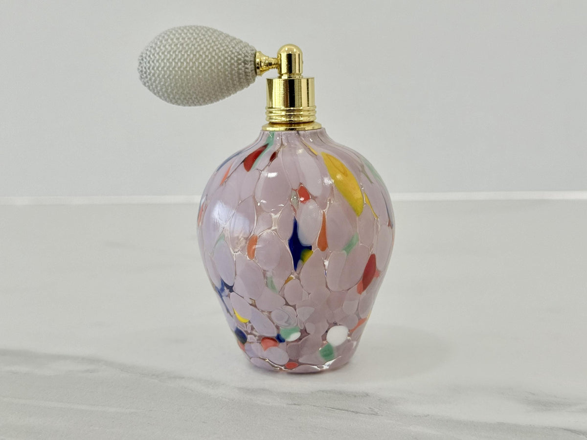 Murano Perfume Bottle | Certified Murano Glass | Made in Italy | Spray Atomizer | Collection Botticella