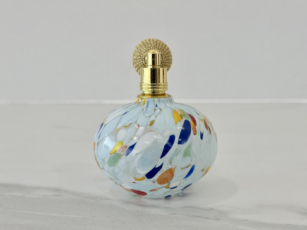 Murano Perfume Bottle | Certified Murano Glass | Made in Italy | Spray Atomizer | Collection Cipollina