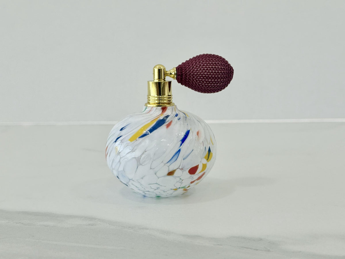 Murano Perfume Bottle | Certified Murano Glass | Made in Italy | Spray Atomizer | Collection Cipollina