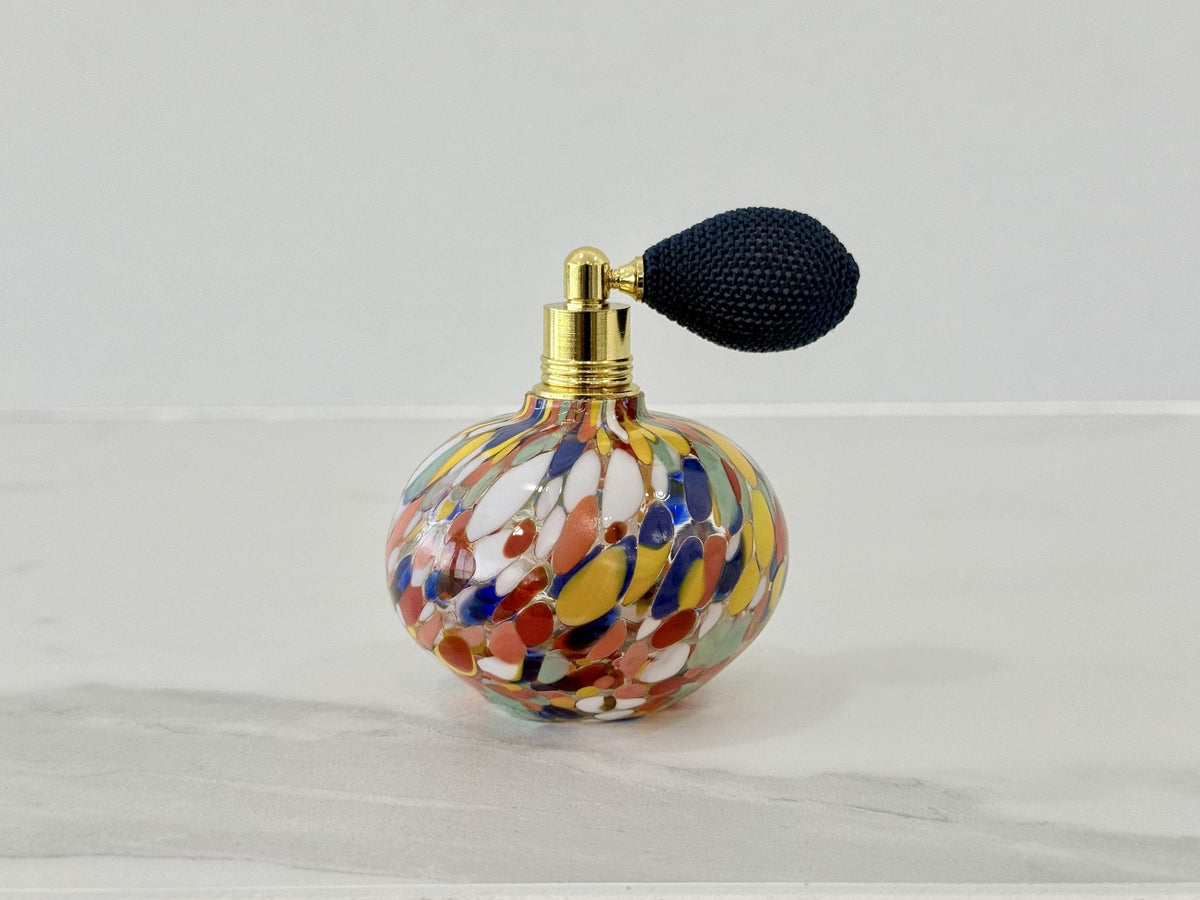 Murano Perfume Bottle | Certified Murano Glass | Made in Italy | Spray Atomizer | Collection Cipollina