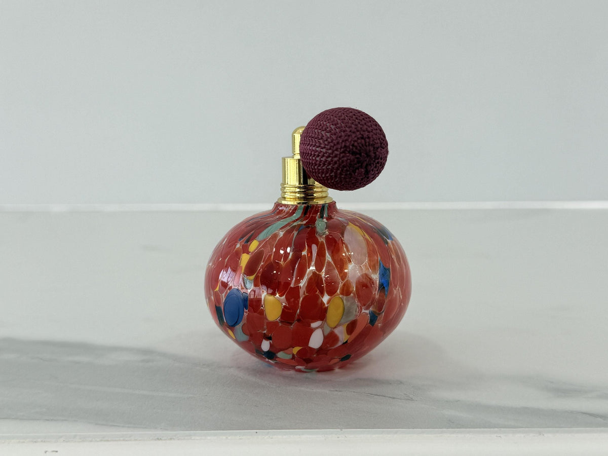 Murano Perfume Bottle | Certified Murano Glass | Made in Italy | Spray Atomizer | Collection Cipollina