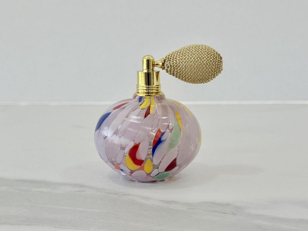 Murano Perfume Bottle | Certified Murano Glass | Made in Italy | Spray Atomizer | Collection Cipollina