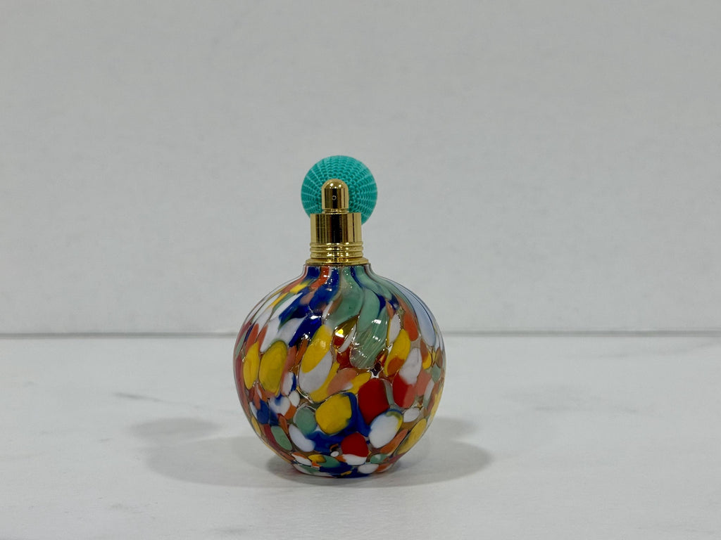 Murano Perfume Bottle | Certified Murano Glass | Made in Italy | Spray Atomizer | Collection Panciuta