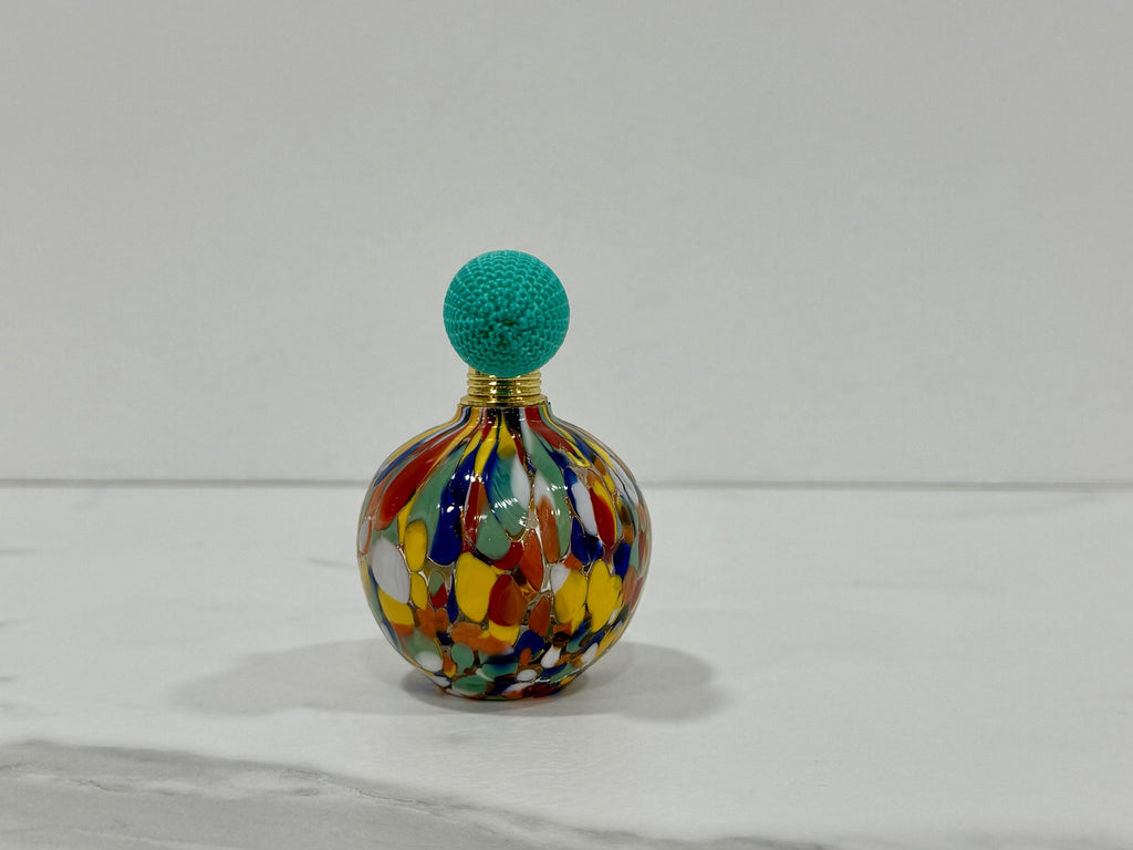 Murano Perfume Bottle | Certified Murano Glass | Made in Italy | Spray Atomizer | Collection Panciuta
