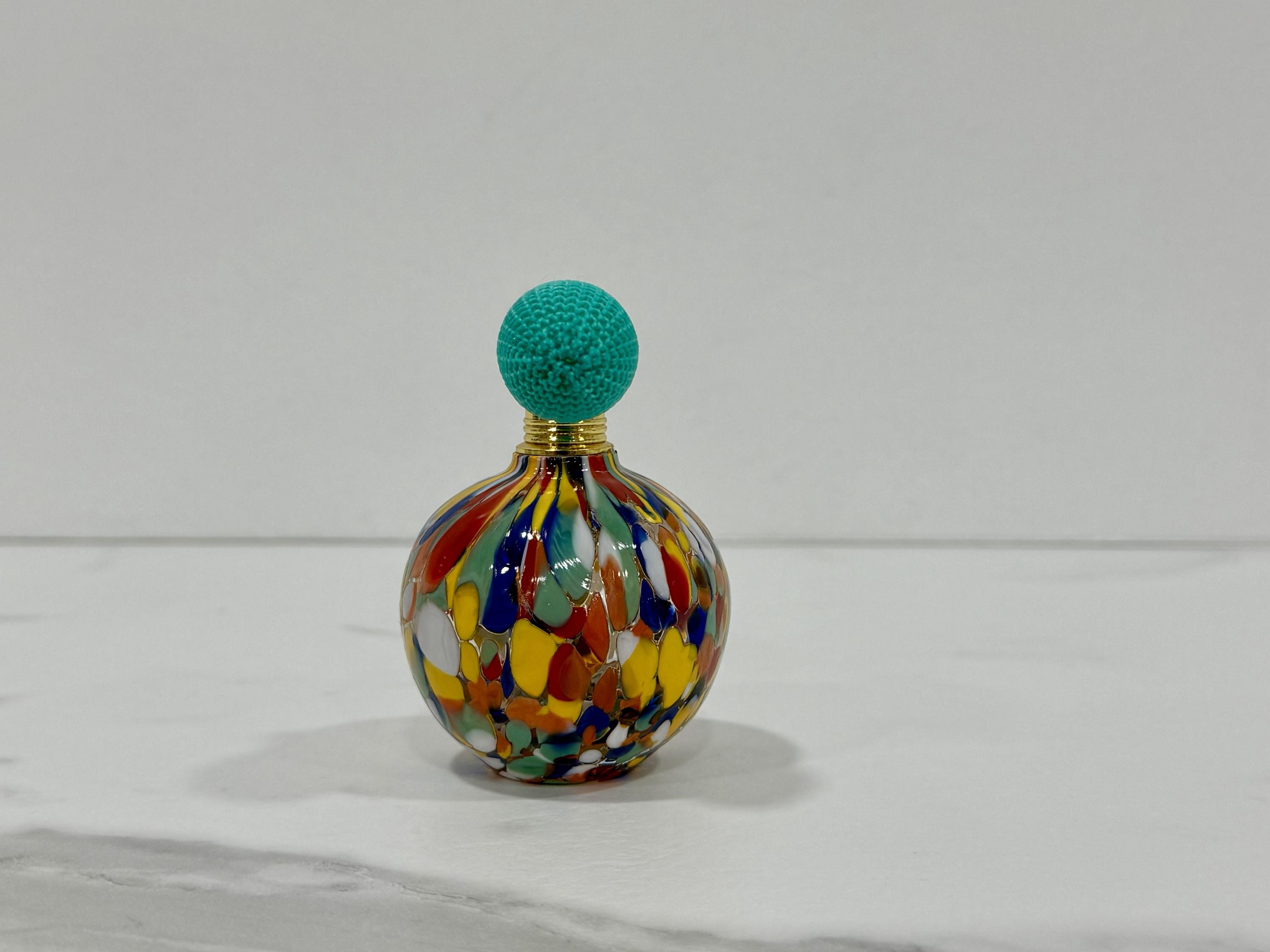 Murano Perfume Bottle | Certified Murano Glass | Made in Italy | Spray Atomizer | Collection Panciuta