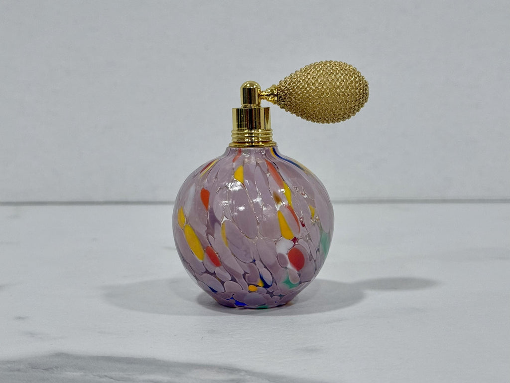Murano Perfume Bottle | Certified Murano Glass | Made in Italy | Spray Atomizer | Collection Panciuta