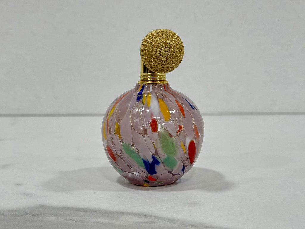 Murano Perfume Bottle | Certified Murano Glass | Made in Italy | Spray Atomizer | Collection Panciuta