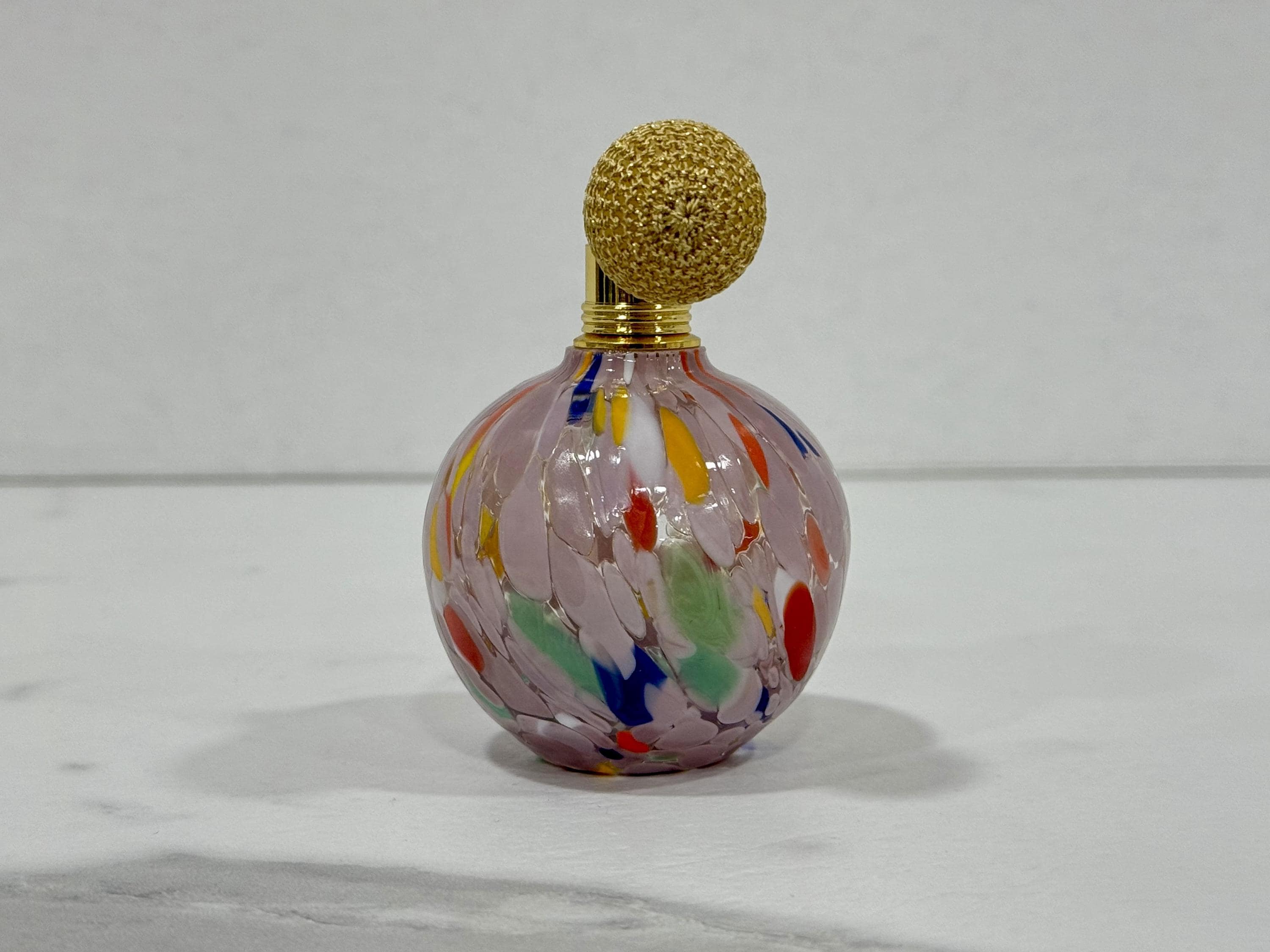 Murano Perfume Bottle | Certified Murano Glass | Made in Italy | Spray Atomizer | Collection Panciuta