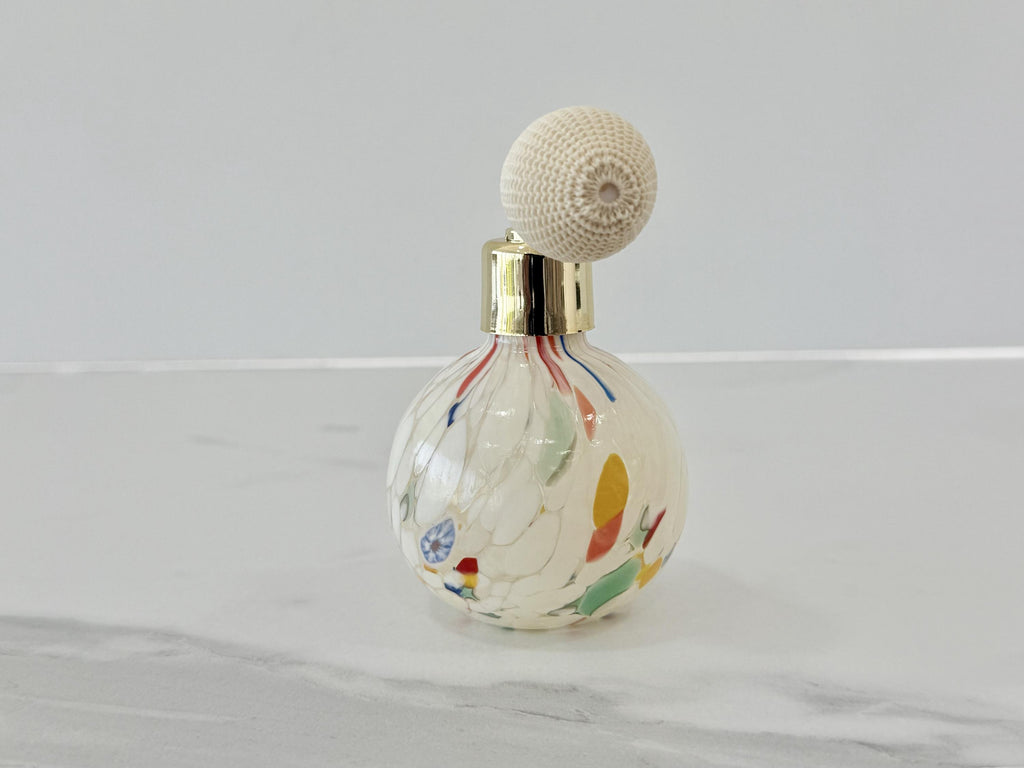 Murano Perfume Bottle | Certified Murano Glass | Made in Italy | Spray Atomizer | Collection Sfera