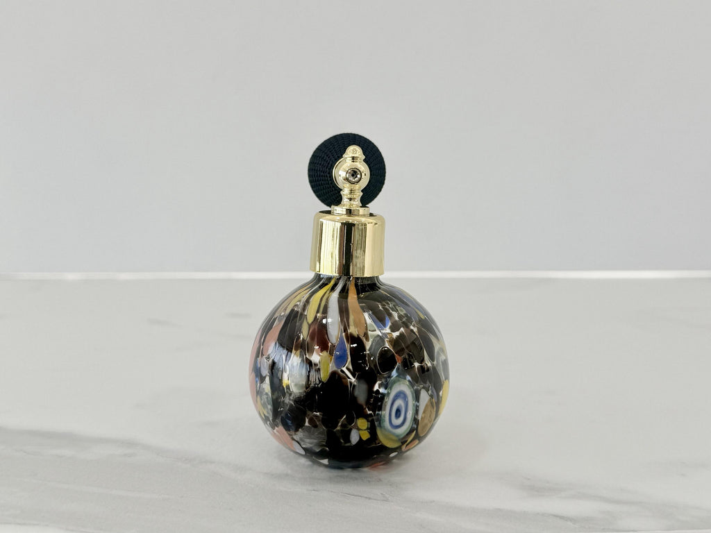 Murano Perfume Bottle | Certified Murano Glass | Made in Italy | Spray Atomizer | Collection Sfera