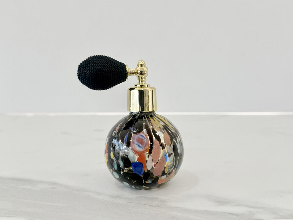 Murano Perfume Bottle | Certified Murano Glass | Made in Italy | Spray Atomizer | Collection Sfera