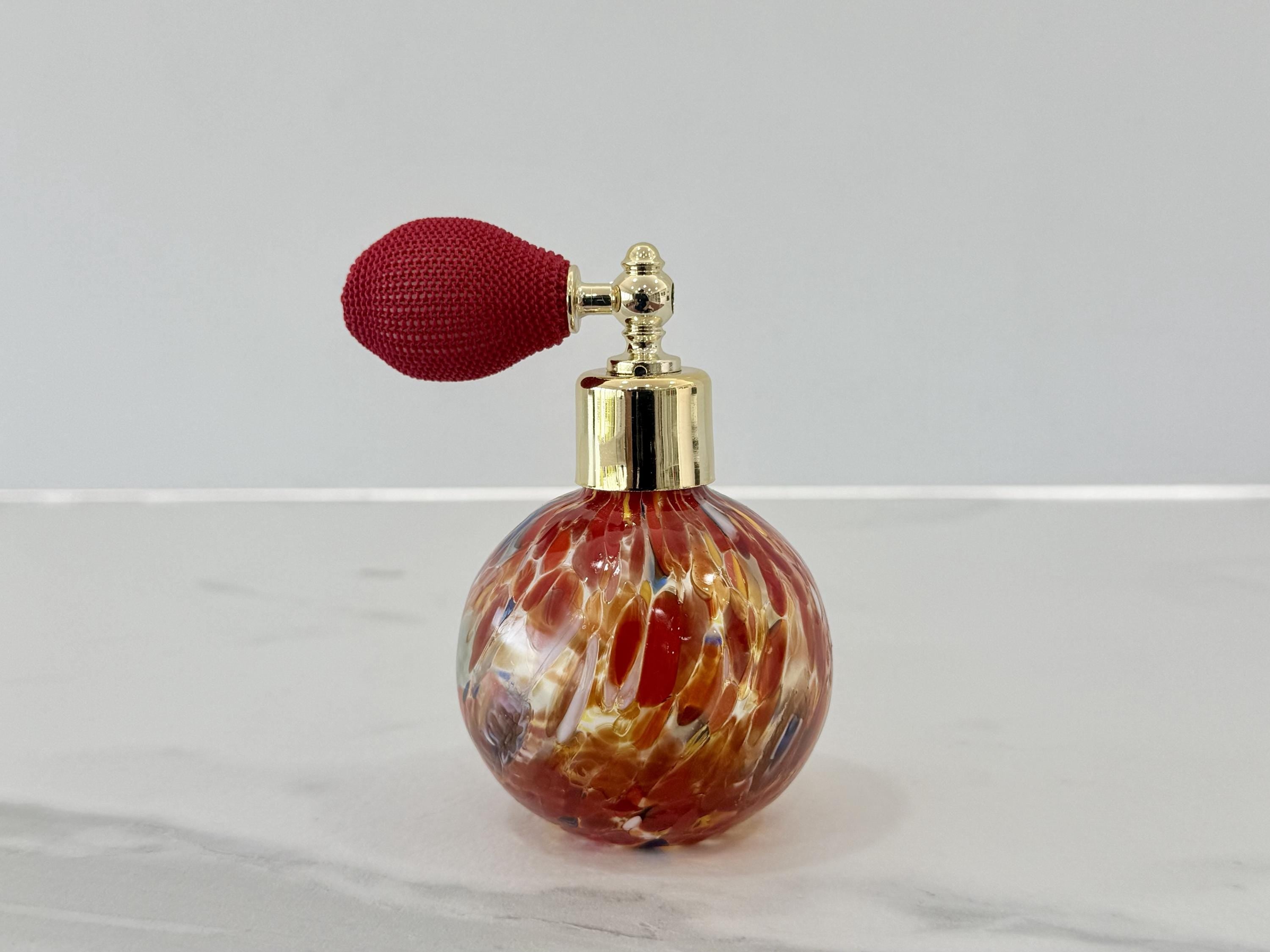 Murano Perfume Bottle | Certified Murano Glass | Made in Italy | Spray Atomizer | Collection Sfera