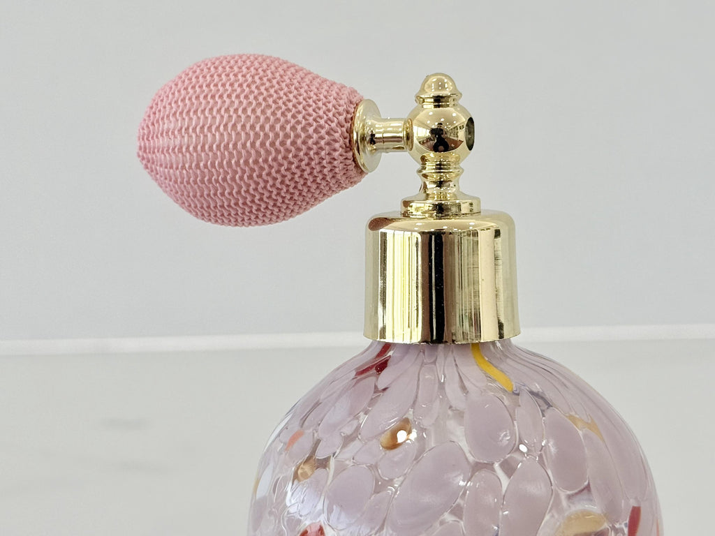 Murano Perfume Bottle | Certified Murano Glass | Made in Italy | Spray Atomizer | Collection Sfera