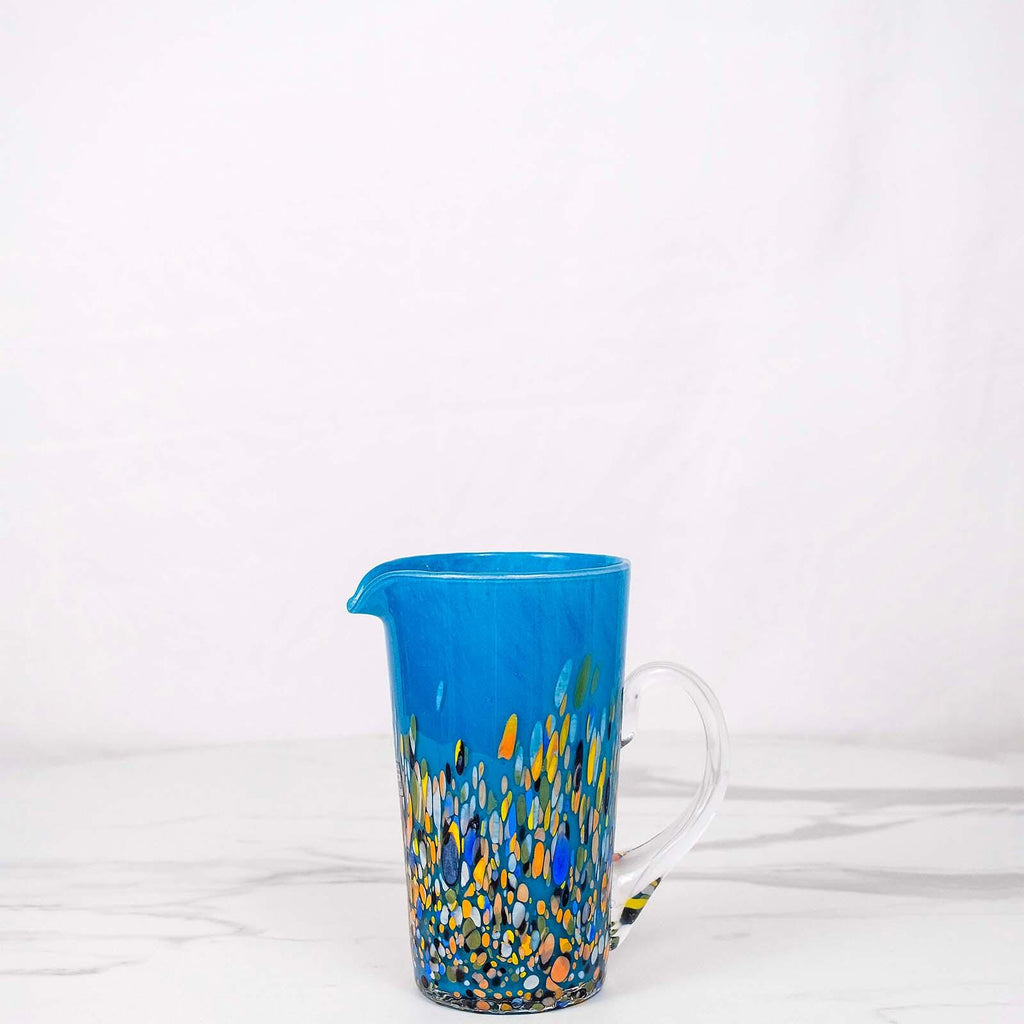 Murano Glass Carafe | Certified Murano Glass | Made in Italy | Decorative Pitcher | Collection Roma