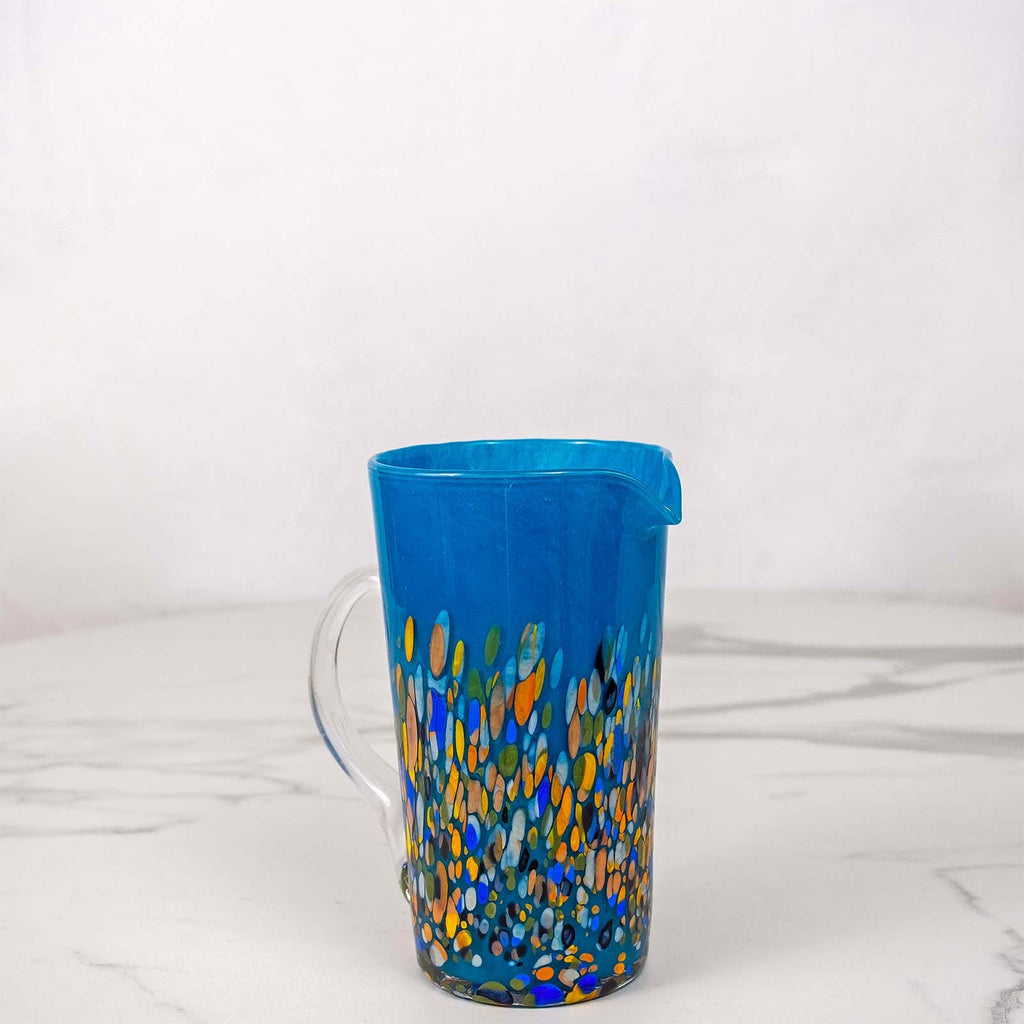 Murano Glass Carafe | Certified Murano Glass | Made in Italy | Decorative Pitcher | Collection Roma