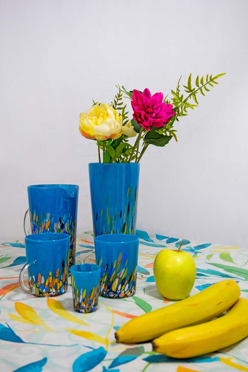 Murano Glass Carafe | Certified Murano Glass | Made in Italy | Decorative Pitcher | Collection Roma