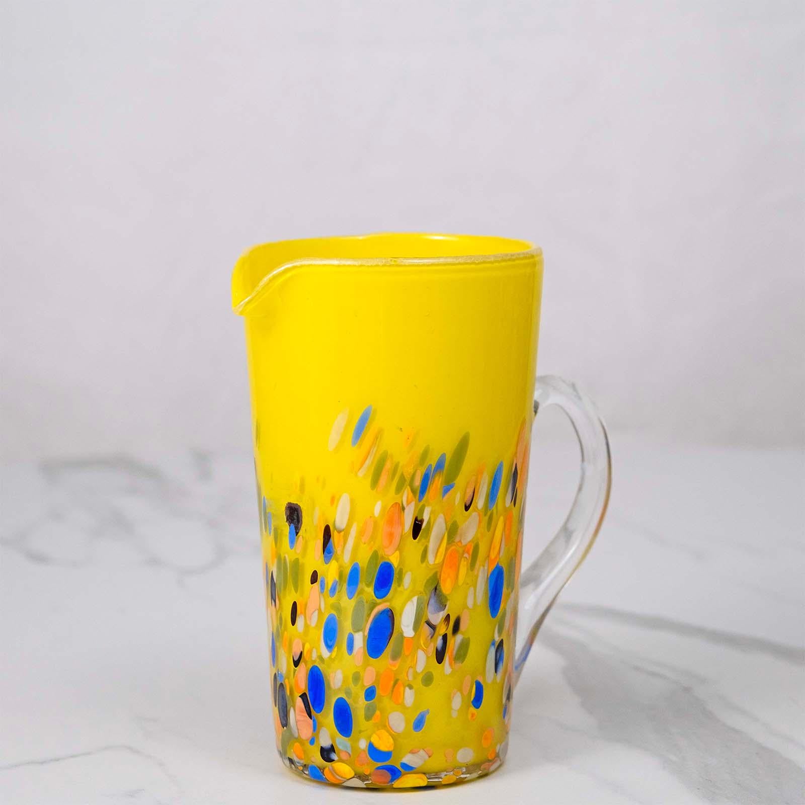 Murano Glass Carafe | Certified Murano Glass | Made in Italy | Decorative Pitcher | Collection Roma