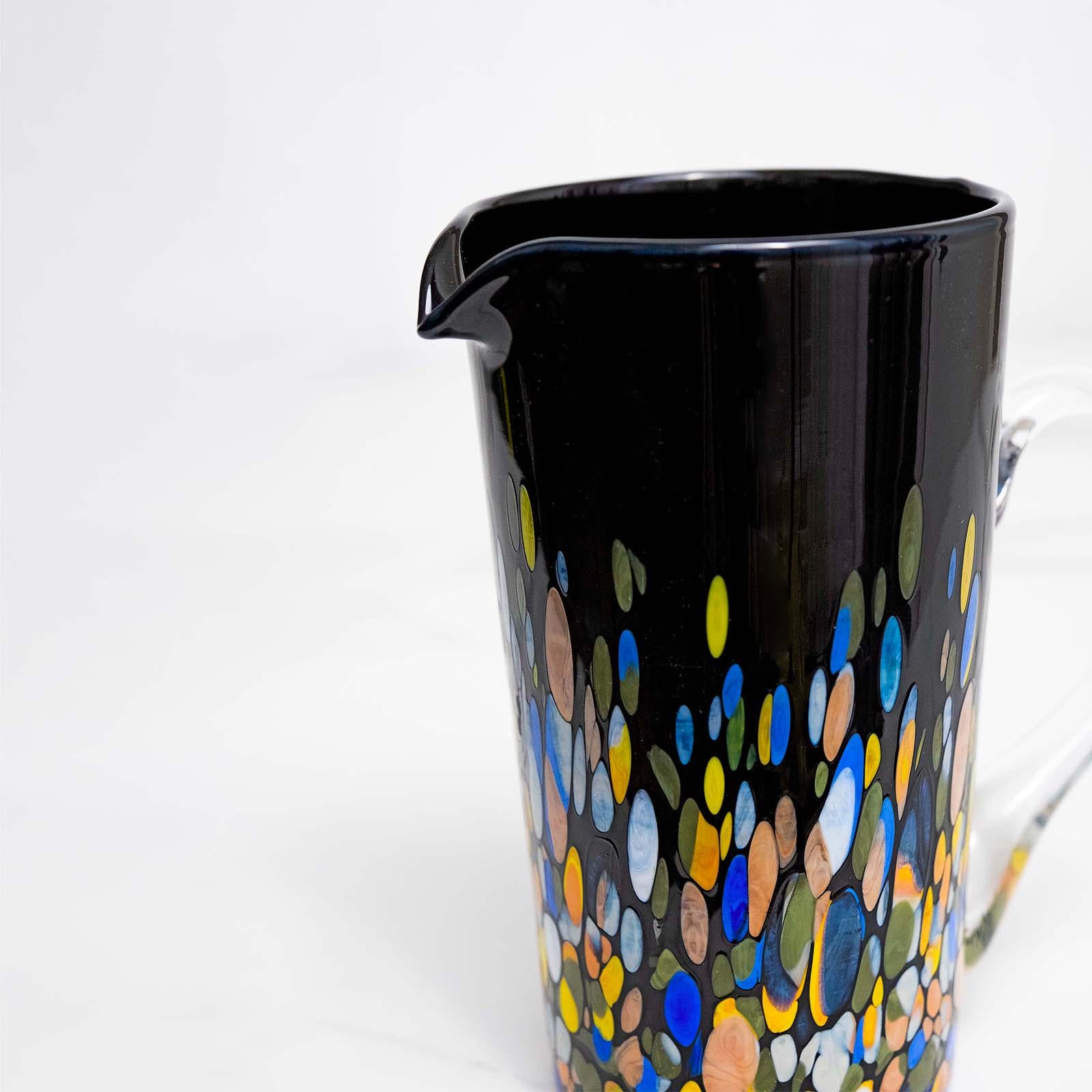 Murano Glass Carafe | Certified Murano Glass | Made in Italy | Decorative Pitcher | Collection Roma
