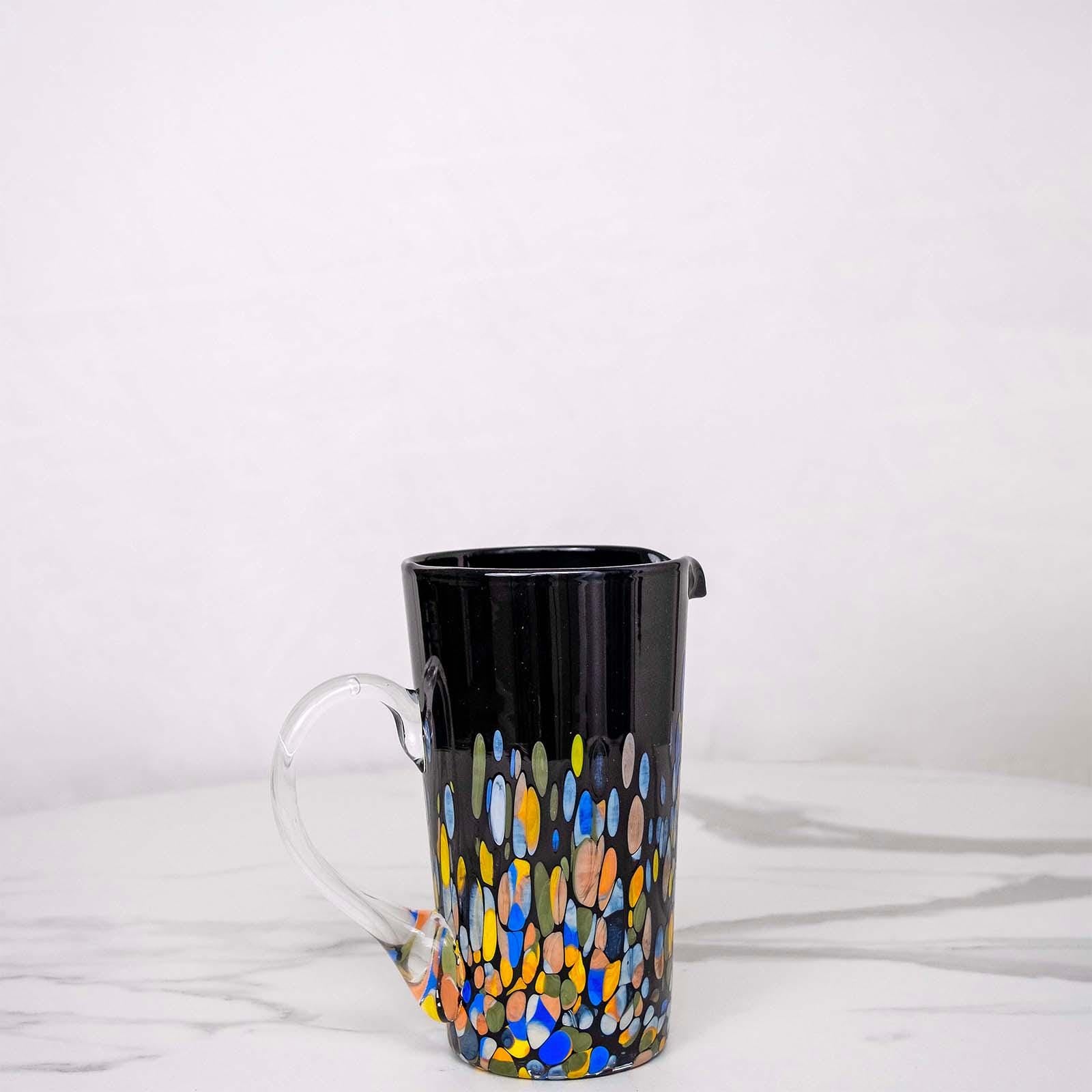 Murano Glass Carafe | Certified Murano Glass | Made in Italy | Decorative Pitcher | Collection Roma
