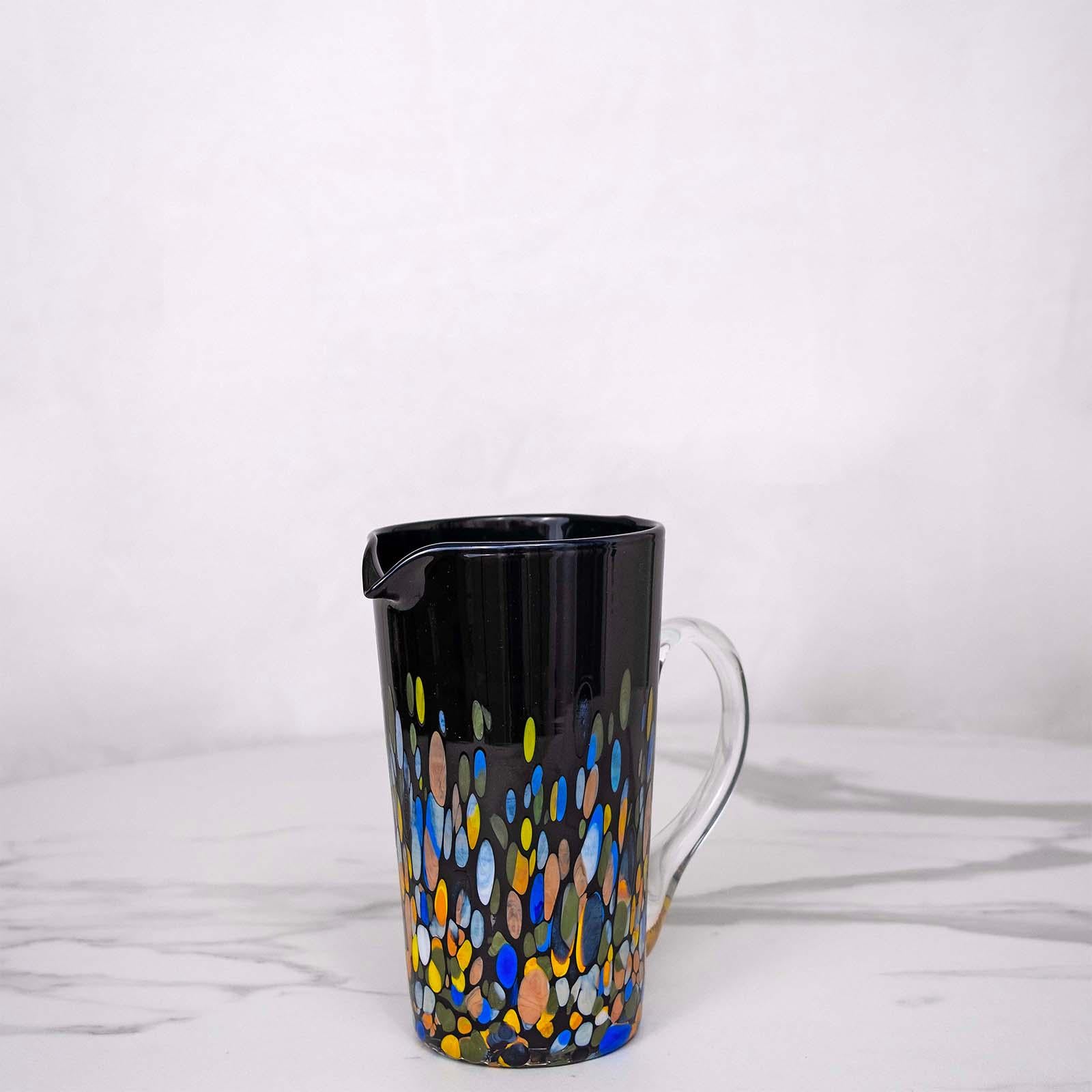 Murano Glass Carafe | Certified Murano Glass | Made in Italy | Decorative Pitcher | Collection Roma