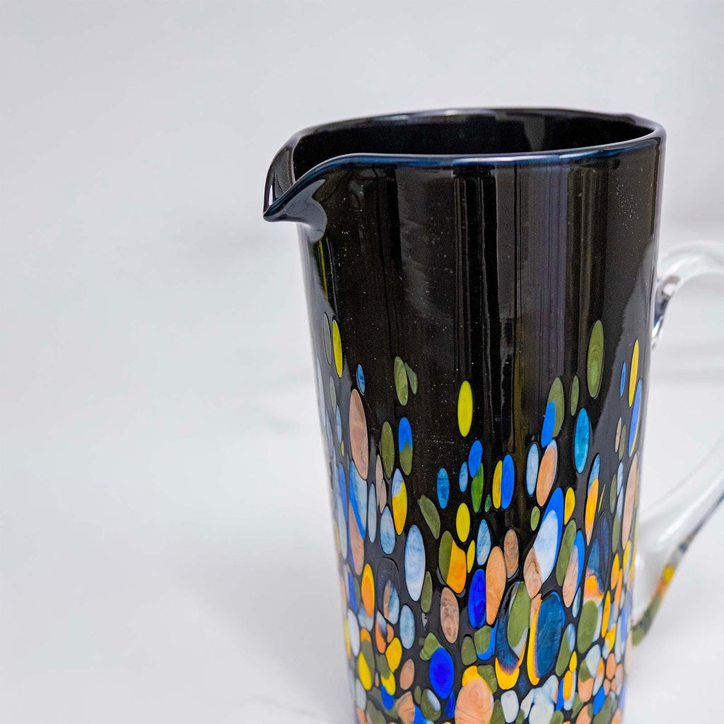 Murano Glass Carafe | Certified Murano Glass | Made in Italy | Decorative Pitcher | Collection Roma
