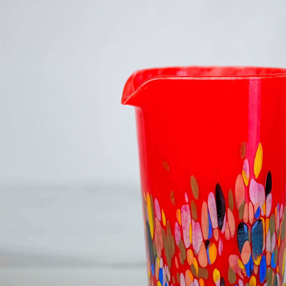 Murano Glass Carafe | Certified Murano Glass | Made in Italy | Decorative Pitcher | Collection Roma