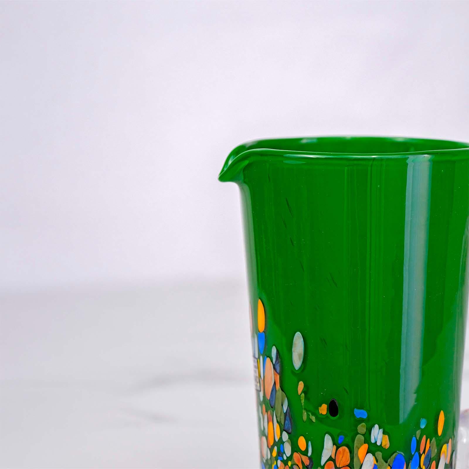 Murano Glass Carafe | Certified Murano Glass | Made in Italy | Decorative Pitcher | Collection Roma